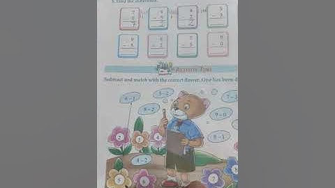 Chapter-4 Subtraction upto 9