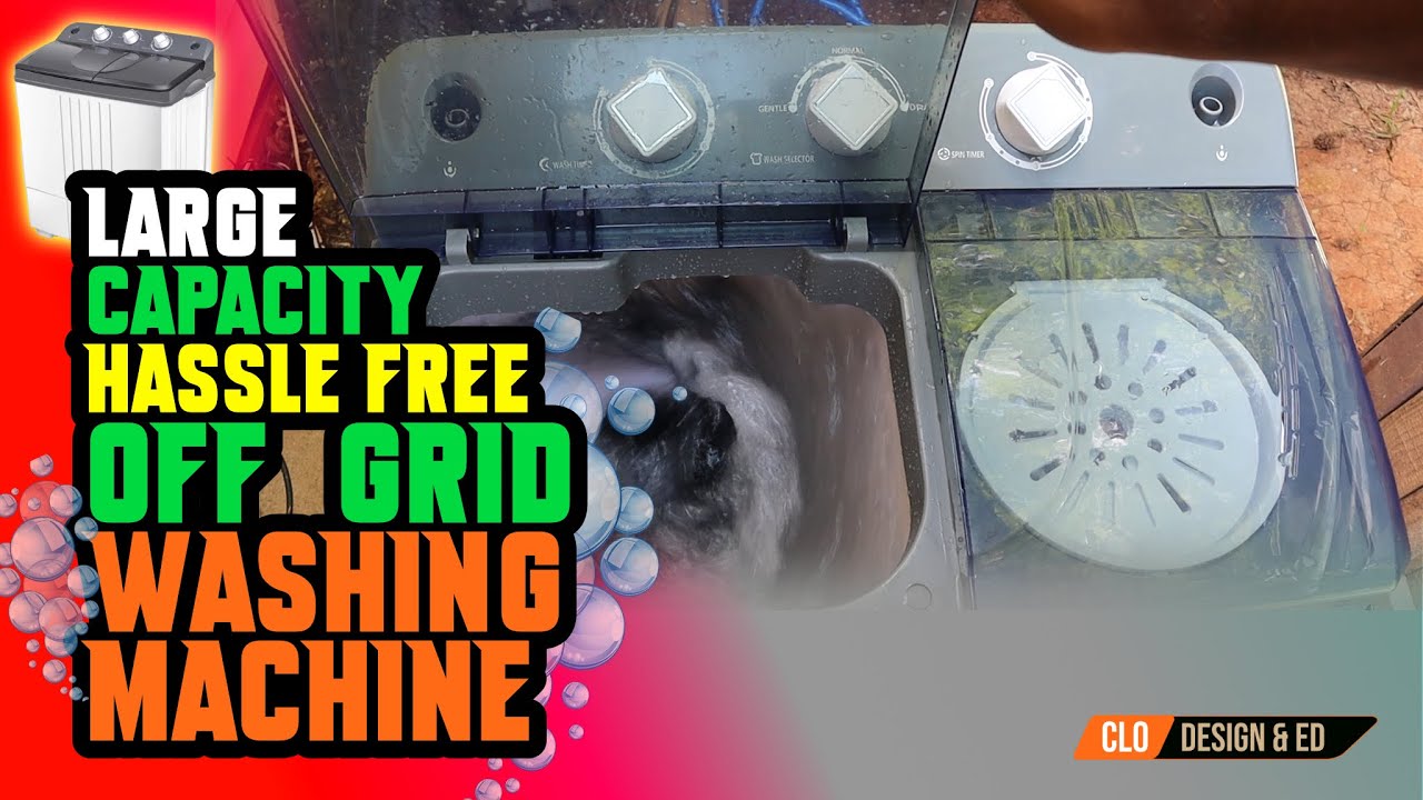 Costway Portable Washing Machine | Wash Clothes for Free!  