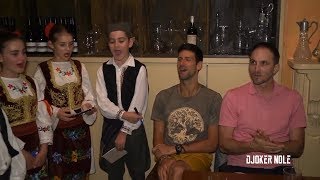 Novak Djokovic Sings Folk Song - Australian Open 2020 (HD)
