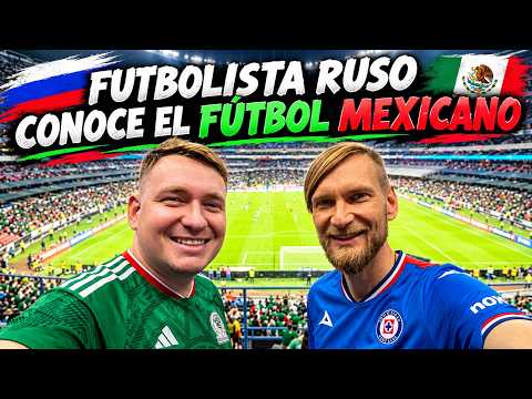 EXFUTBOLISTA RUSO DESCUBRE EL FÚTBOL MEXICANO POR PRIMERA VEZ 😱