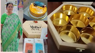 MOTHER'S DAY GIFT FROM MY SON/அன்னையர் தினத்திற்க்கு என் மகன் அனுப்பிய எனக்கு பிடித்த அன்பு பரிசுகள்