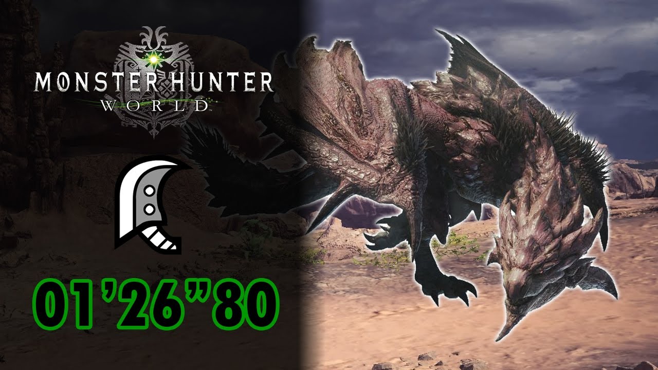 pink rathian  Update New  MHW | Pink Rathian Great Sword 01'26\