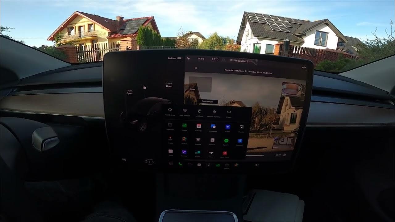 How to Watch Videos and Movies via Screen Display in Tesla Model Y ( 2020 -  now )