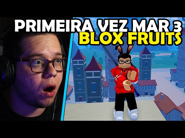 Quando seu Amigo Chega no Sea 3 Pela Primeira Vez! - Blox Fruits #blox