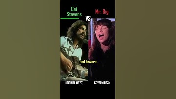 Thumbnail of CAT STEVENS vs MR. BIG - Wild World - #shorts #versus #music