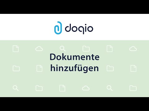 Dokumente hinzufügen