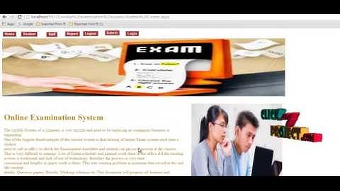 Online Examination System | Final Year Projects 2016