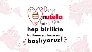 5 Şubat Dünya Nutella Günü’nü hep birlikte kutlamaya hazırsan; başlıyoruz! Resimi