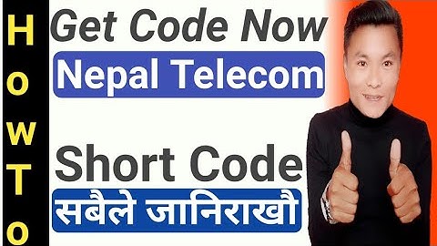 Nepal Telecom | Short Code | NTC