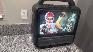 Portable TV | Monster Vision #camping Gear📺 #subscribe