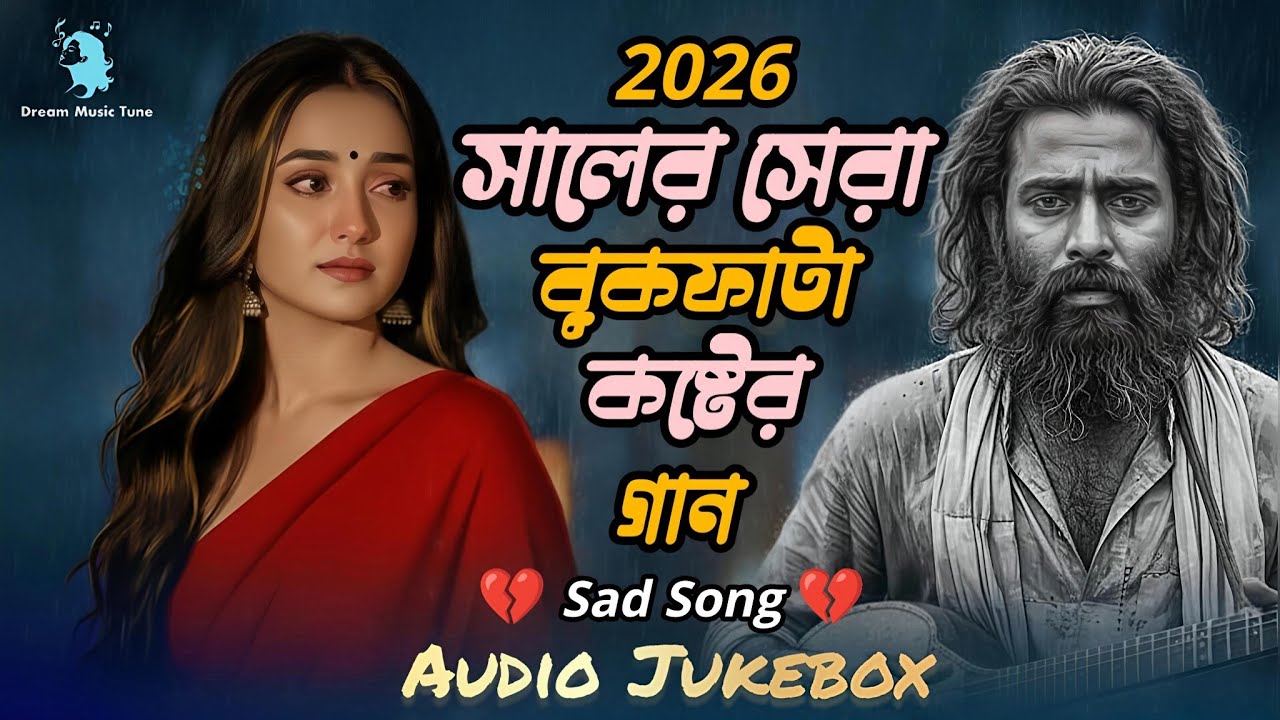 বাছাইকৃত সেরা কিছু বুকফাটা কষ্টের গান | Old Is Gold | Bangla Nonstop Sad Song | Bangla Audio Jukebox