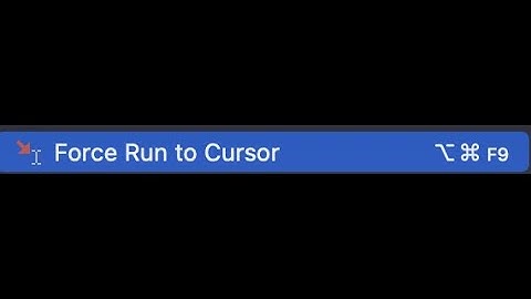 Debugger Basics in Intellij IDEA #8: Force Run to cursor