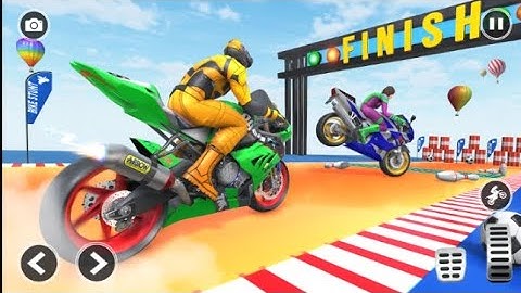 Merge Ramp bike racing Stunt 3D 💥 GT Merge Ramp bike racing Gameplay Android iOS Gameplay