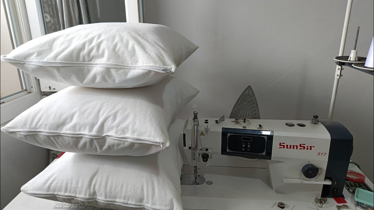 جيبي قماش مانع للتسرب وتبعيني رايحة تنباهري بالفكرة،خياطة وتفصيل وسائد طريقة تركيب السحاب للمبتدئات