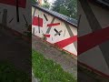 Граффити как арт-объекты🎨 Украшение интерьеров дворов на примере в СВАО, Свиблово, 8 июня 2023 года
