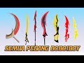 Semua Pedang BOBOIBOY! (Supra, Halilintar, Petir, Solar, etc) Boboiboy Galaxy Musim 2 Update