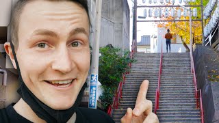 Visiting the Your Name. Staircase in REAL LIFE!