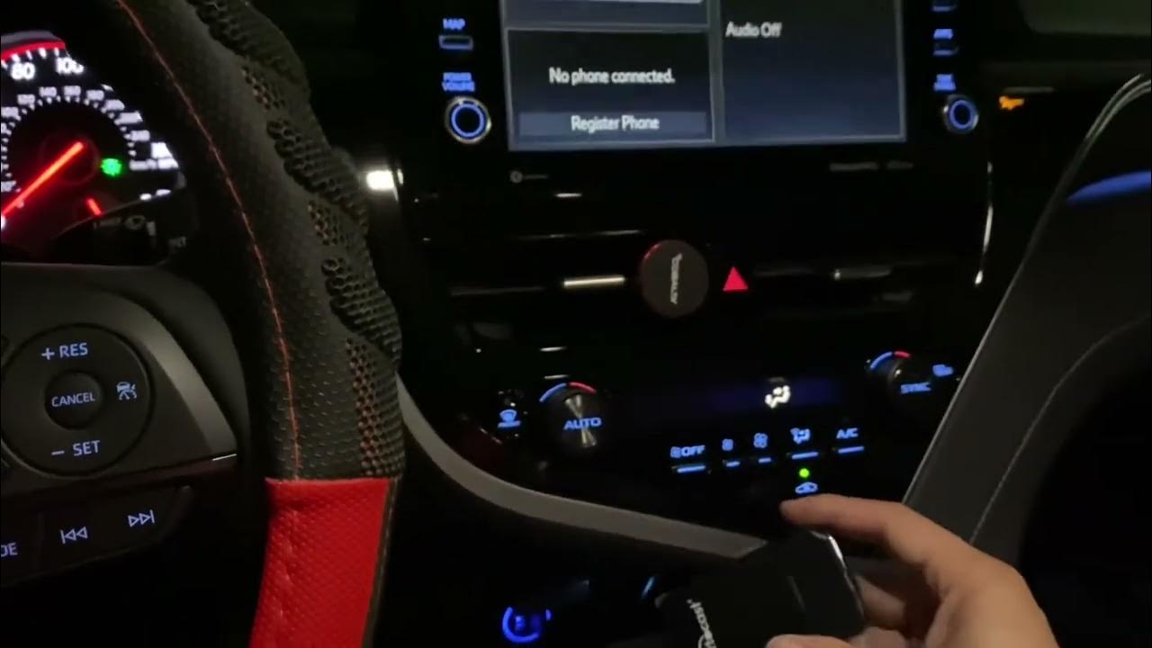 How to go wireless on apple carplay on Toyota Camry 2023 - YouTube