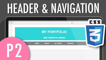 CSS Header & Horizontal Navigation Menu  (PART 2) | XO PIXEL