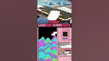 Steady Sandtrix Downstack #shorts #tetris