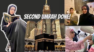 WE PERFORMED OUR 2ND UMRAH?🥹 | They thought I’m arabi 😂 | Madine se Makkah | Yusrasvlogs