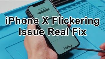 How to Fix iPhone X Flickering Display | Motherboard Repair