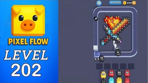 Pixel Flow Level 202 Walkthrough