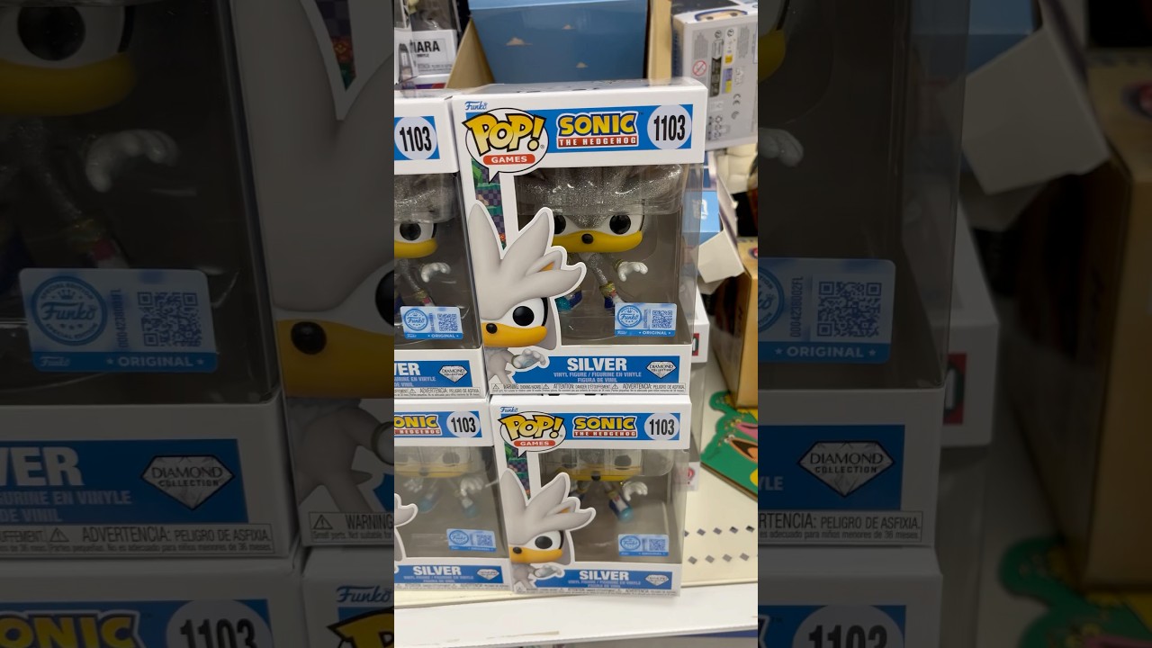 Silver The Hedgehog Funko Pop! Figures 