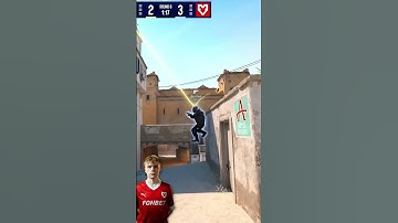 Brollan’s 200 IQ Smoke Block in CS2 🤯 #Shorts