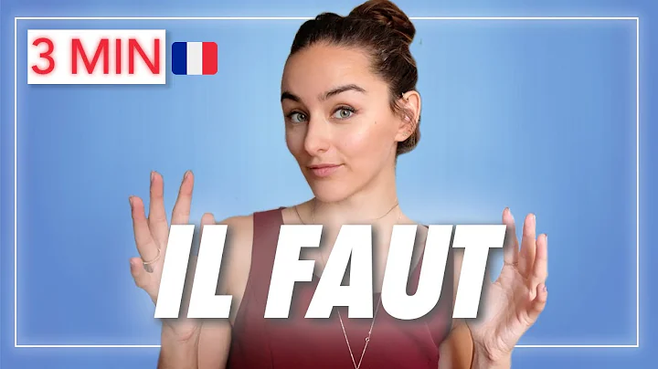 Learn FRENCH in 3 MINUTES : IL FAUT / What does IL FAUT mean ?