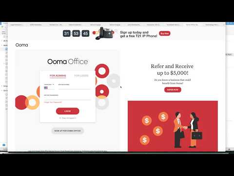 Ooma Office Web Portal demo