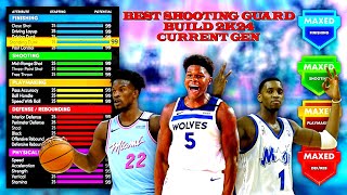 Best Shooting Guard Build 2k24 Current Gen!!! Best All Around SG Build in NBA 2k24 Current Gen!!!