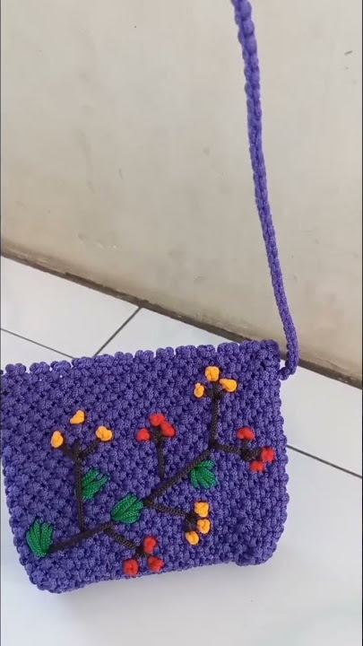 tas selempang tali kur