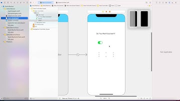 Using of switch button with label in swift