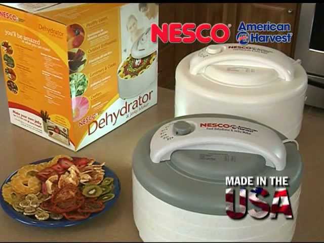 Nesco 6 Tray American Harvest Snackmaster Dehydrator and Jerky Maker
