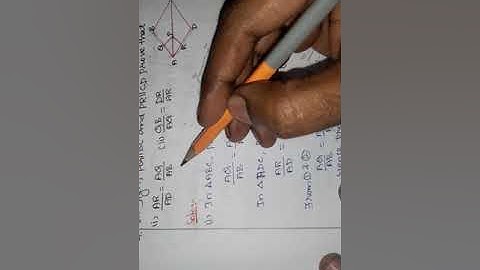10th maths/Exercise 4.2 Q no 4(i)(ii)/Chapter-4 Geometry