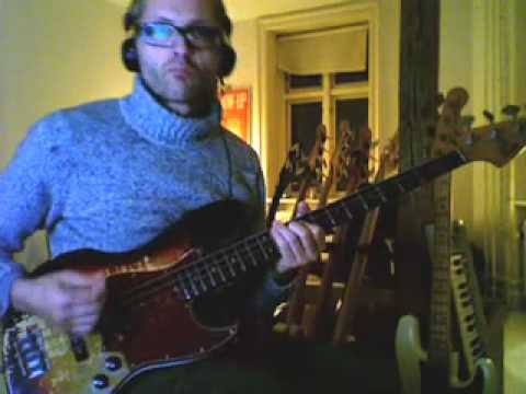 teardrops in heaven - sanne salomonsen - bass play...