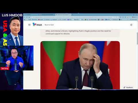 HMONG TOP NEWS 08/19/2026: PUTIN HAWV QHUAV UA TSIS TAU