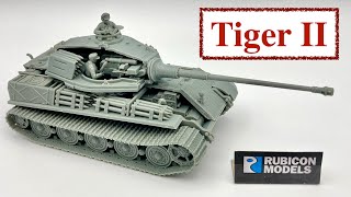 Rubicon models 1/56 TigerⅡ (Part1/2)