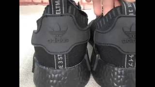 nmd triple black limited