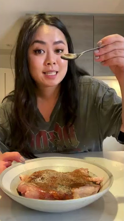 The BEST Air Fryer Soy Sauce Chicken