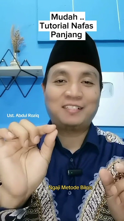MasyaAllah dengan cara ini nafas anda menjadi panjang
