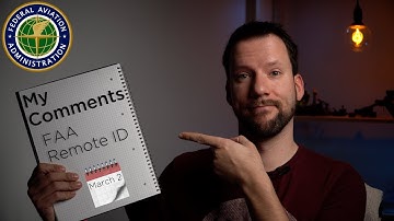 Remote ID - My Comment to the FAA [4K]