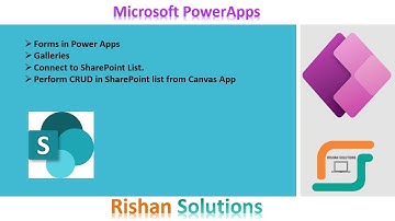 CRUD operations in Power apps