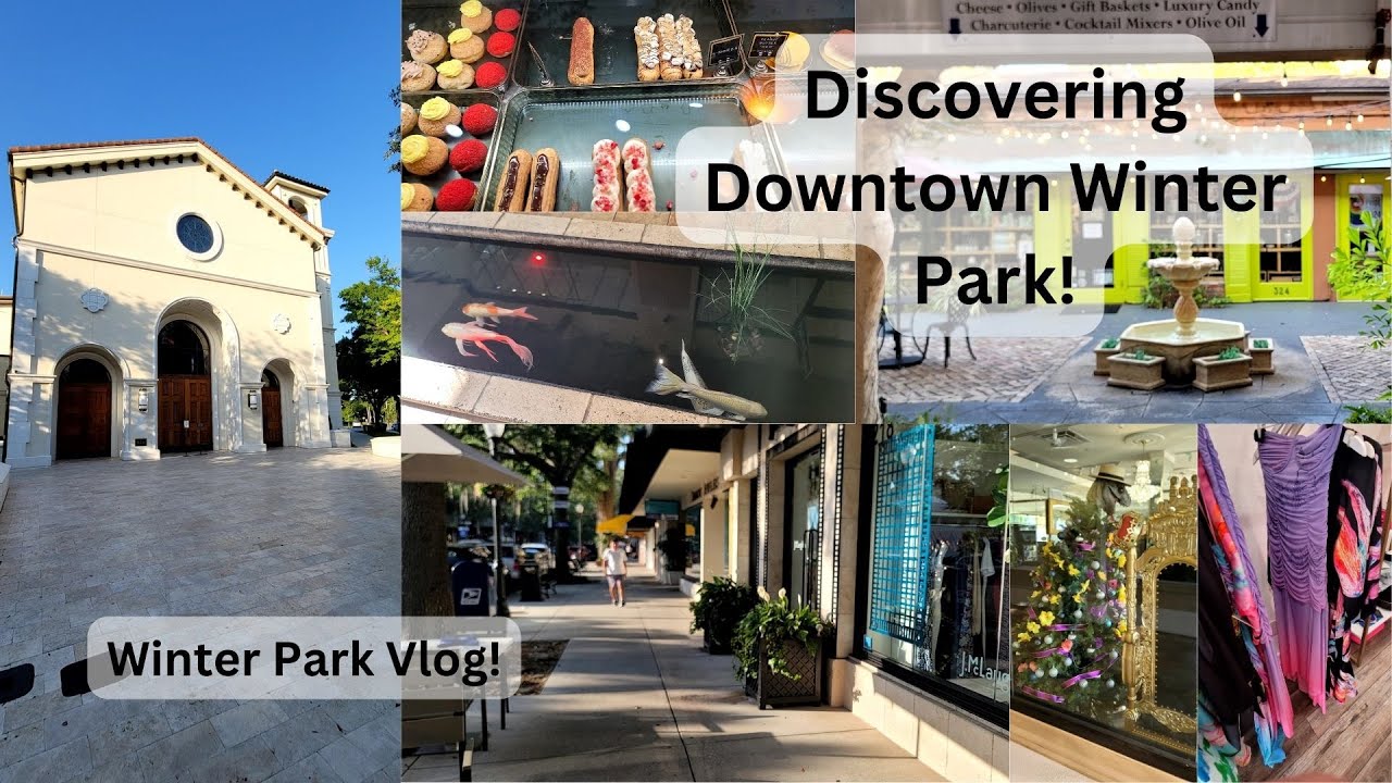 Discovering Downtown Winter Park, Florida and How WONDERFUL it was ...