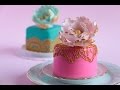 How To Make Mini Fondant Cakes- Rosie's Dessert Spot