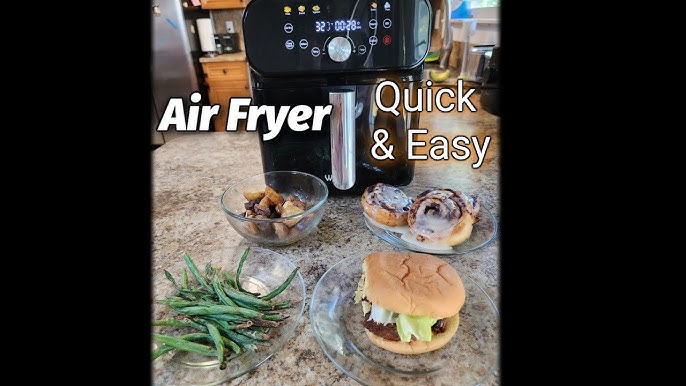 Air Fryer 120v 5.8qt Stainless Steel Air Fryers Oven - Temu