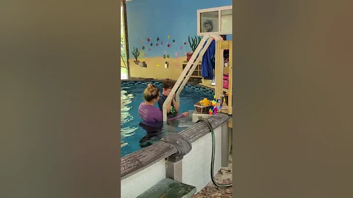 Conrad's 1st Swimming Lesson