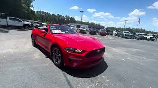 2020 Ford Mustang EcoBoost Premium Convertible Red