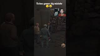 techno gamer big mistake 😅Lester checkout#gtav #gaming #shorts #shortsfeed